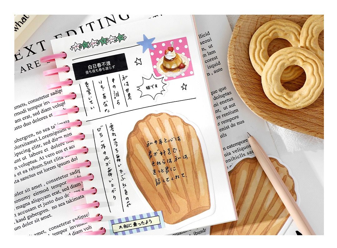 Madeleine - Coffee-Themed Sticky Notes – Brew Up Your Ideas! ☕