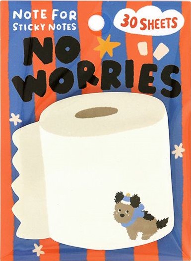 Cute Socks Sticky Notes - No Worry